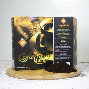 Café 24H Mejor Elección Sabor Único Industria Alimentaria ISO HACCP OEM/ ODM de Vietnam Fábrica al por mayor a granel Sin productos químicos - Product Image 4