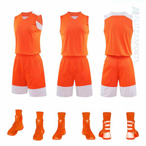 OEMLinks Vente en gros de maillots de basket-ball unisexes en polyester de haute qualité, imprimés toutes saisons, avec logo personnalisé, vierges, à séchage rapide, transfert thermique - Product Image 4