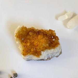 คลัสเตอร์หินซิทริน,คลัสเตอร์คริสตัลซิทรินรูปทรงแหวกแนวสำหรับตกแต่งบ้าน - Product Image 6