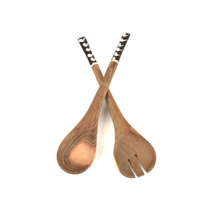 Espátula de cocina personalizada al por mayor, utensilios de cocina con mango de madera, espátulas de madera natural para cocinar - Product Image 1