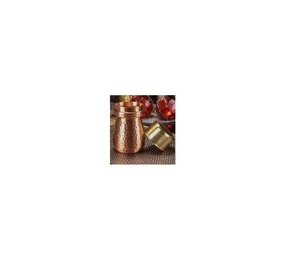 New design pure copper bottle <b>glass</b> copper <b>water</b> <b>jug</b> benefit good health copper hammered <b>jug</b> for sugar pot Indian style - Product Image 1