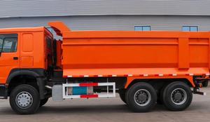 Camion benne diesel Euro 6 Howo 371 4x2 d'occasion, dernier modèle, avec conduite à gauche, offre de livraison gratuite - Product Image 5