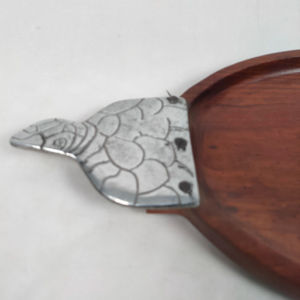 Bandeja de Servir de Madera de Moda, Bandejas Personalizadas con Recubrimiento de Esmalte Hechas a Mano de Alta Calidad, Diseño Moderno y Ecológico de Lujo - Product Image 1