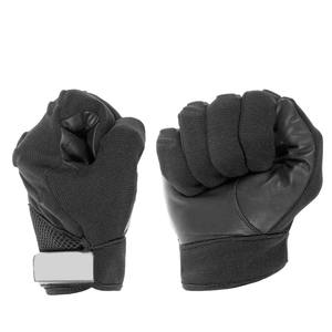 Guantes tácticos medio Dedo de goma duro nudillo deportes al aire libre Camping tiro guante táctico para hombres - Product Image 4