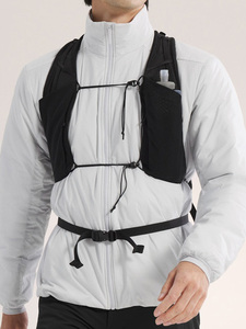 Chaqueta hinchada duradera personalizada para hombre, chaqueta especial de invierno ligera a la moda con bolsillos con cremallera y logotipo personalizado - Product Image 6