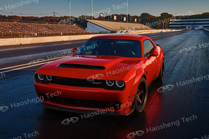 Kit large carrosserie, pare-chocs avant pour <span class=keywords><strong>Dodge</strong></span> <span class=keywords><strong>Challenger</strong></span> <span class=keywords><strong>SRT</strong></span> Hellcat Wide Demon, élargisseur d'ailes, 2015 2016 <span class=keywords><strong>2017</strong></span> 2018 2019 2020 2021 2022 2023 - Product Image 3