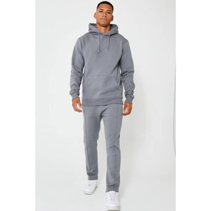 Conjunto Deportivo Personalizado de 2 Piezas para Hombre, Sudadera con Capucha y Pantalones Cortos de Alta Calidad, 100% Algodón Felpa - Product Image 1