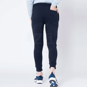 Jogging décontracté léger sur mesure en gros, avec cordon de serrage, coupe ample, lavé, avec impression de logo personnalisée pour hommes - Product Image 3