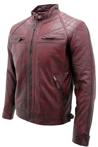 Veste en cuir de qualité supérieure Conception personnalisée de meilleur style Confortable professionnel pour hommes avec fermeture à glissière pour l'hiver - Product Image 2