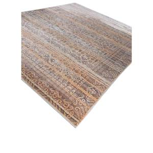 Alfombra Konstrukt 3D a Rayas Rojas y Naranjas, Alfombra Jasmine para el Hogar, para Sala de Estar, Pasillo, Alfombra Rectangular Tejida a Mano - Modelo Hpj-13004 - Product Image 2