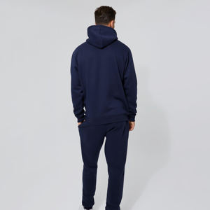 Ensemble de survêtements d'hiver en polaire pour hommes, vêtements de sport 2 pièces chauds, logo personnalisé disponible OEM - Product Image 4