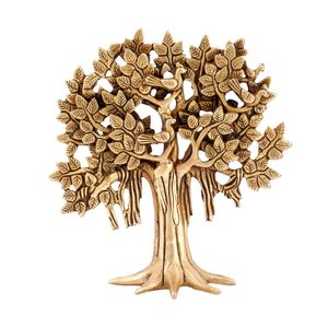 Đồng kalpavriksha cây showpiece (8.5 inch, 1.22 kg) cây của cuộc sống-Trang trí Nhà-Món quà cho sự may mắn <span class=keywords><strong>vastu</strong></span> và phong thủy - Product Image 1