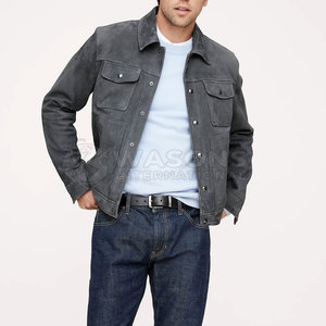 Chaqueta Trucker de Alta Calidad para Hombre, Chaqueta Resistente para Uso Diario, Chaqueta Trucker Ligera e Informal para un Look Urbano - Product Image 2