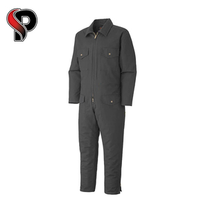 Combinaison de travail personnalisée en gros vêtements de sécurité très visibles combinaison uniforme de travail avec logo personnalisé - Product Image 5