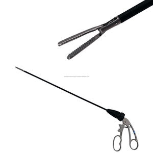 Pinza de agarre tipo cocodrilo para laparoscopia, instrumento quirúrgico de acero inoxidable, kit quirúrgico, pinza endoscópica ORL, CE, para clínica médica - Product Image 1