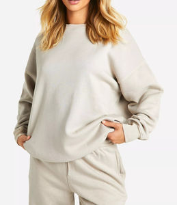 Meilleure vente 100% coton sweats personnalisés imprimé Logo goutte-épaule à manches longues respirant grande taille automne hiver - Product Image 1