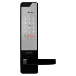 قفل باب ذكي رقمي Evernet LH2200M-SKN بتصميم مدمج، يعمل بكلمة مرور وبطاقة ومفتاح، مع خاصية التعرف على البصمة، للأبواب المقاومة للحريق من الدرجة C - Product Image 3