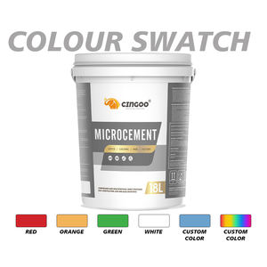 Semen Mikro Kekuatan Tinggi untuk Dinding dan Lantai Efek dan Warna Beragam yang Luar Biasa Cat Semen Artistik untuk Toko Industri - Product Image 4