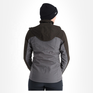 Chaqueta Softshell impermeable y transpirable para mujer con impresión de logotipo personalizado Servicio OEM Estilo informal Cierre de cremallera de alta calidad - Product Image 2