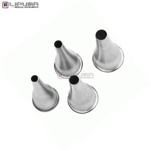 Ensemble de 4 spéculums auriculaires GRUBER en acier inoxydable réutilisables, instruments d'examen diagnostique ORL pour otoscopie, instruments médicaux - Product Image 5