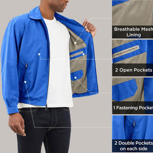 High Quality Factory Made <b>Cheap</b> Price <b>Men</b> Windbreaker <b>Jacket</b> Hot Sale Polyester Made <b>Waterproof</b> Windbreaker <b>Jacket</b> - Product Image 6