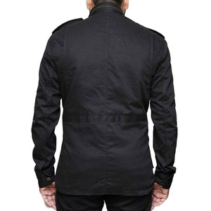 Veste multi-poches Safari élégante pour hommes veste décontractée en toile durable et confortable pour un usage quotidien - Product Image 3