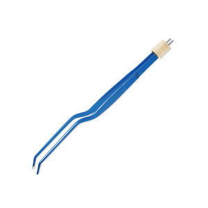 Pinces bipolaires droites européennes 16 cm réutilisables, pointe de 2 mm avec câble, pinces chirurgicales en acier inoxydable, coagulation bipolaire - Product Image 2