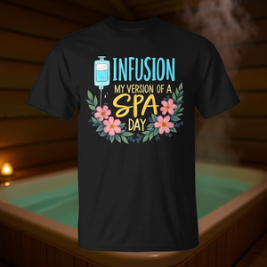 T-shirt Infusion Day Spoonie per la Consapevolezza e il Supporto alle Malattie Croniche - Abbigliamento Promozionale - Product Image 3