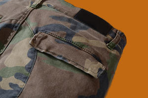 Pantalones de Chándal Cargo de Algodón 100% de Alta Calidad, Corte Regular, Estilo Desgastado, Diseño Moderno para Camping y Senderismo, Pantalones de Invierno para Hombre - Product Image 5