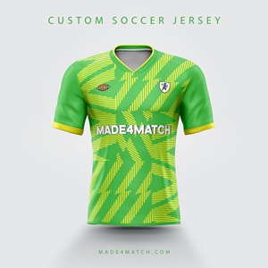 Diseña tu propio jersey de fútbol sublimado, camisetas deportivas de manga corta - Product Image 4