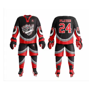 Uniforme de hockey sobre hielo impreso personalizado Precio caliente Uniforme de hockey sobre hielo más vendido - Product Image 3