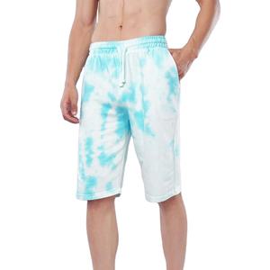 OEM Tie Dye Hombres Pantalones Cortos Atléticos al Aire Libre Pantalones Cortos Transpirable Tie Dye Pantalones Cortos Unisex Con Diseño Personalizado Fabricación Pantalones Cortos - Product Image 2