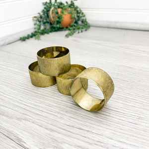 Rond de serviette en rotin élégant Décor de table en osier pour manger - Product Image 2