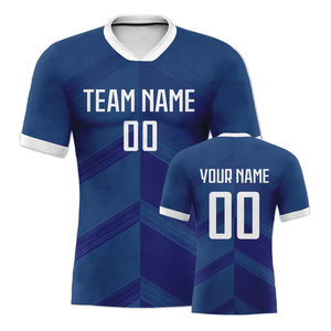 Nouveaux vêtements de football pour hommes en polyester respirant, maillots et uniformes de football, fournisseur du Pakistan - Product Image 1