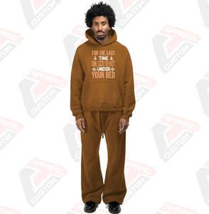 Conjunto de chándal de 2 piezas ultra cómodo y elegante para hombre Patrón sólido - Product Image 5