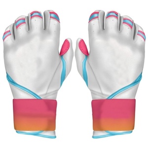 Guantes de Bateo de Béisbol de Cuero Premium para Hombre, Guantes de Bateo de Softbol Personalizados con Correa Ajustable, Diseño Profesional y Cómodo - Product Image 1