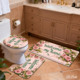 Custom Printed <b>Mat</b> <b>Bathroom</b> Rug <b>Set</b> for <b>Bathroom</b> Non-Slip Shower Curtain Bath <b>Mat</b> - Product Image 5
