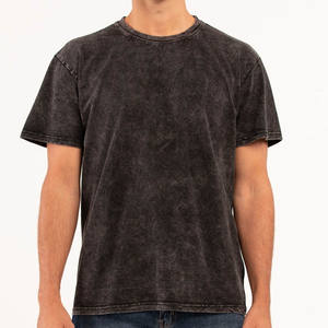 เสื้อยืดวินเทจสำหรับผู้ชายและผู้หญิงเสื้อยืดซักแบบกรดเสื้อเชิ้ตแขนสั้นคอกลม - Product Image 5