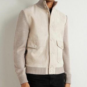 Veste universitaire en molleton coloré pour adultes et jeunes, veste de baseball personnalisée, veste universitaire tendance pour hommes - Product Image 3