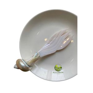Wholesale Eco Friendly Pearl Shell Fruit Fork Handcrafted <b>Mosaic</b> Handle Mini Tasting Fork Unique Tableware Supplies - Product Image 5