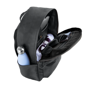 GLOBAL <b>LEATHER</b> Unisex Customized Genuine <b>Leather</b> <b>Laptop</b> <b>Backpack</b> with Waterproof & Breathable Features 20-35L Capacity - Product Image 3