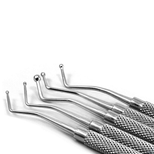 Juego de sondas de acero inoxidable para cirugía Dental, superventas, 5 uds., cuidado Dental, higiene bucal, examen de dientes, juego de sondas para dentistas, venta - Product Image 3