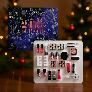 Advent Calendar with <b>Makeup</b> <b>Tools</b> Nail Care Sets - Product Image 3