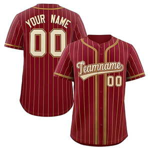 Camiseta de Béisbol Sublimada Personalizada con Bordado, Ropa Deportiva de Poliéster de Alta Calidad para Clubes y Equipos, Fabricante Mayorista - Product Image 3