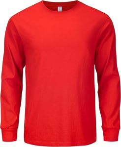 T-shirt à manches longues uni pour homme - Product Image 5