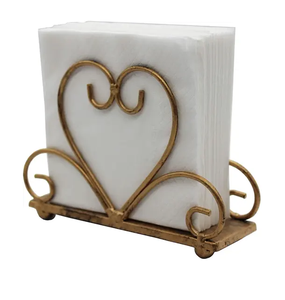 Brass Tissue holder Stand for Hotel Restaurant Kitchen <b>Tabletop</b> <b>Storage</b> Customized Design And Logo - Product Image 1