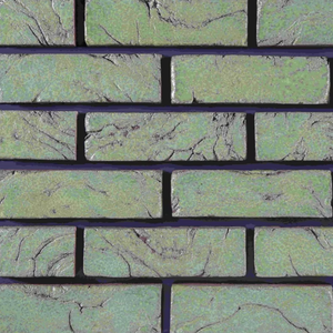 RMITMENT RMT-00208 Tuiles en argile solide contemporaines, finition émaillée verte et grise, résistantes aux acides et au feu - Product Image 6