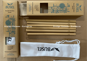 หลอดดูดไม้ไผ่/หลอดใยไผ่/หลอดเส้นใยไม้ไผ่ Eco2go ราคาดีจากเวียดนาม - Product Image 6