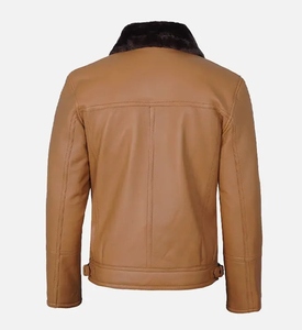 Meilleur prix, veste en cuir à capuche de qualité, veste en cuir personnalisée pour hommes, veste en cuir à la mode au Pakistan - Product Image 4