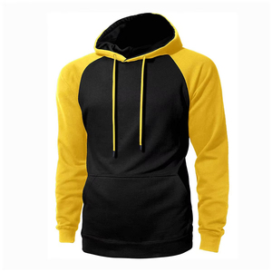 Raglan เสื้อฮู้ดขนแกะผ้าฝ้าย100% แขนยาวพร้อมโลโก้ออกแบบได้ตามต้องการ - Product Image 3